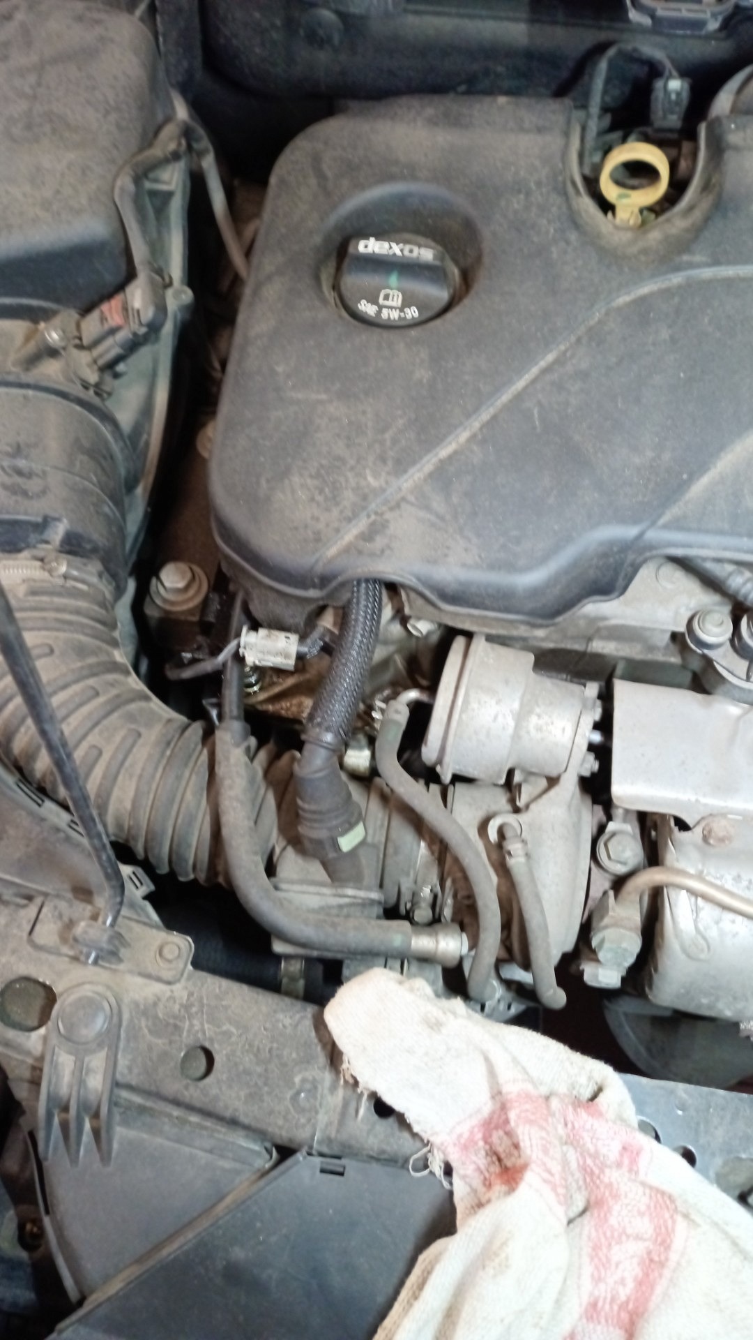 Informacja o wymianie rozrządu - OPEL ASTRA K