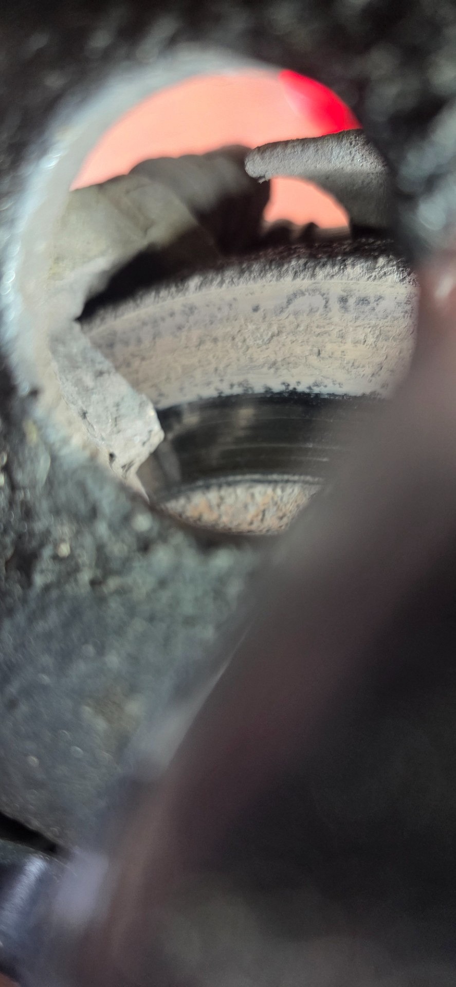Stan tylnych klocków hamulcowych - OPEL MERIVA A nadwozie wielkoprzestrzenne