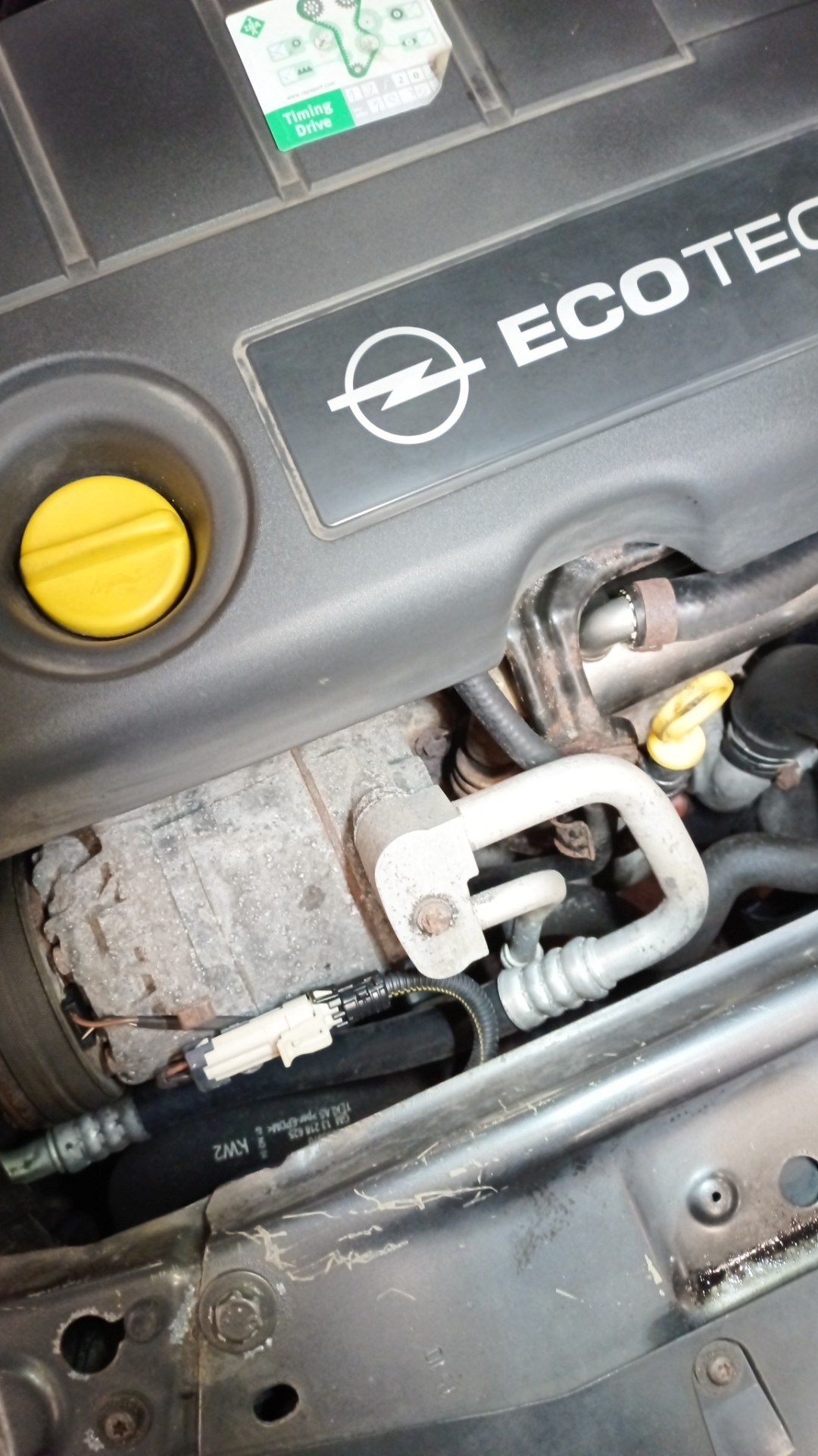 Sprawdzenie szczelności - OPEL ASTRA H