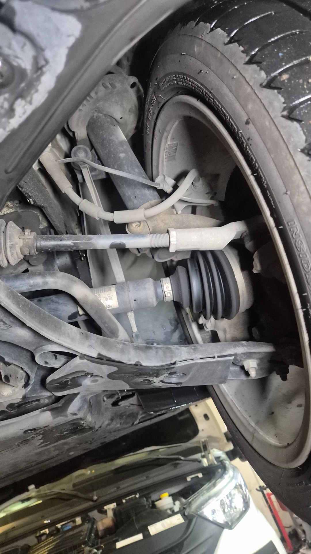 Drążek i końcówka - prawa - SKODA OCTAVIA IV Combi
