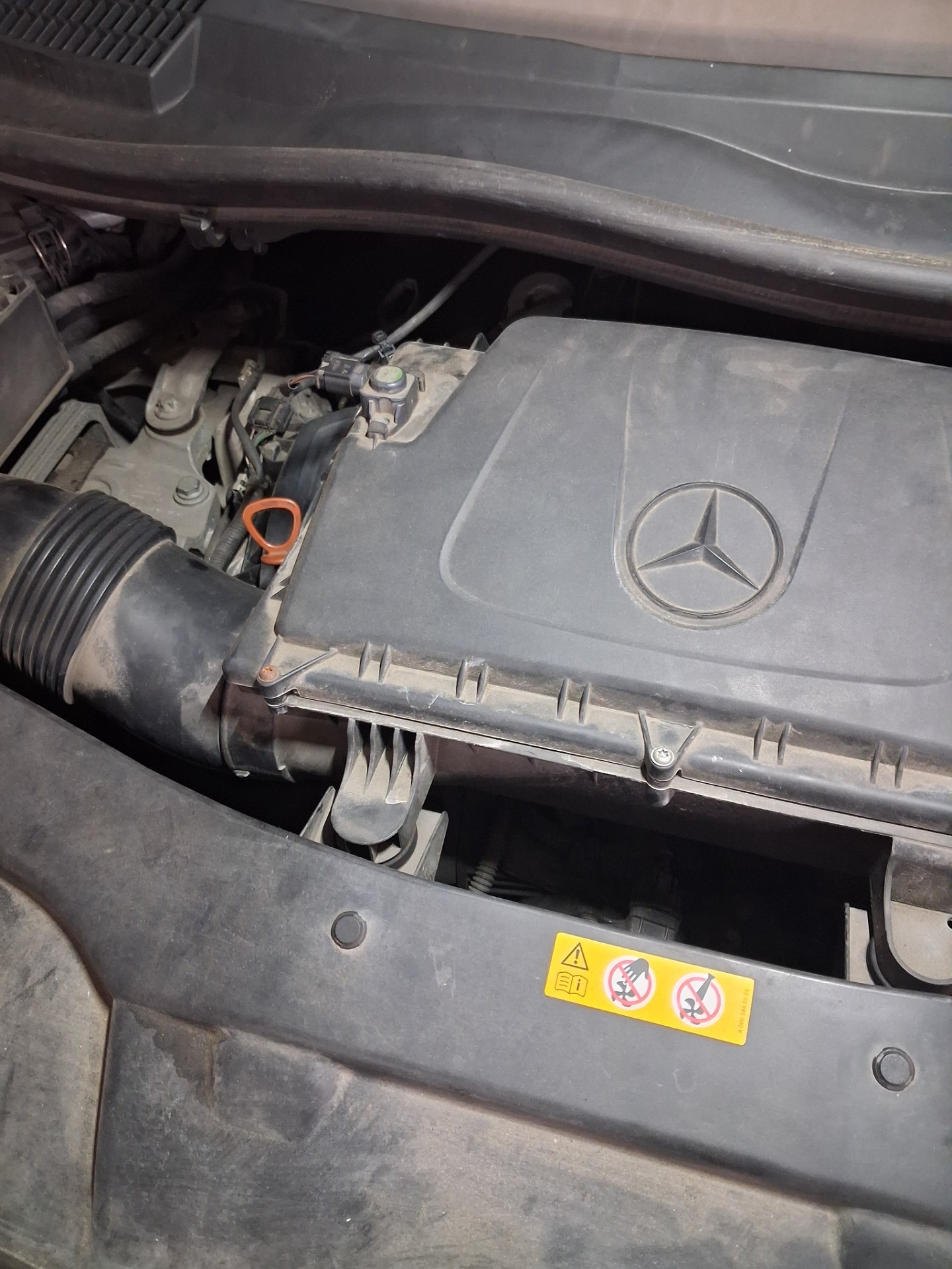 Informacja o wymianie rozrządu - MERCEDES-BENZ VITO Furgon