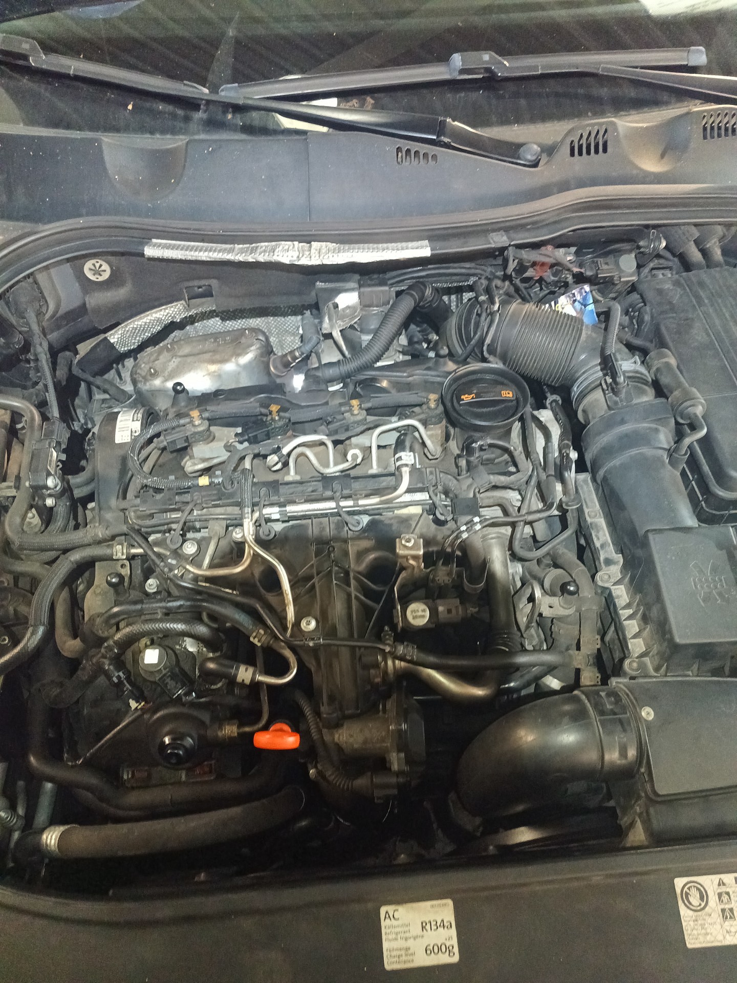 Kontrola szczelności - VW PASSAT B6 Variant