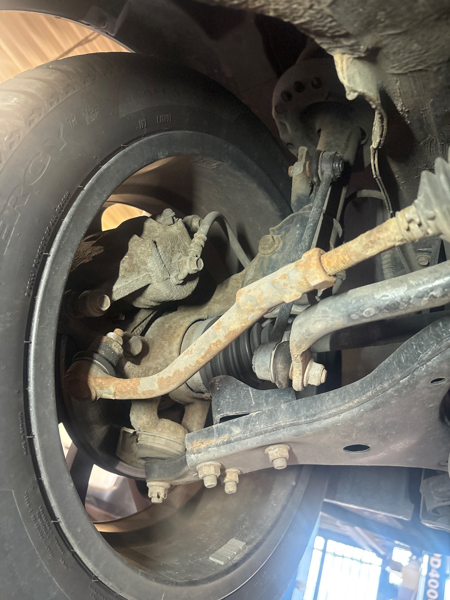 Drążek i końcówka - lewa - KIA CEE'D liftback
