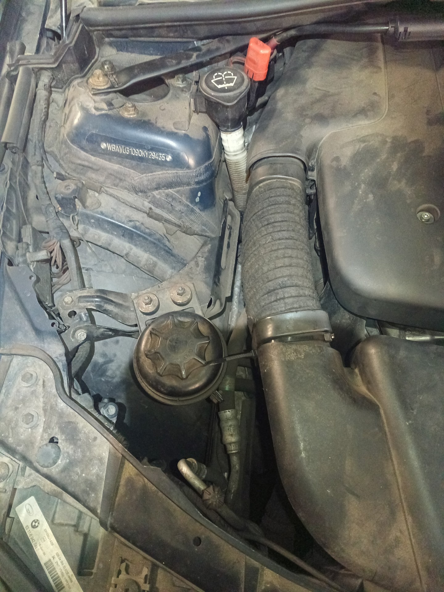Informacja o wymianie rozrządu - BMW 3 Touring