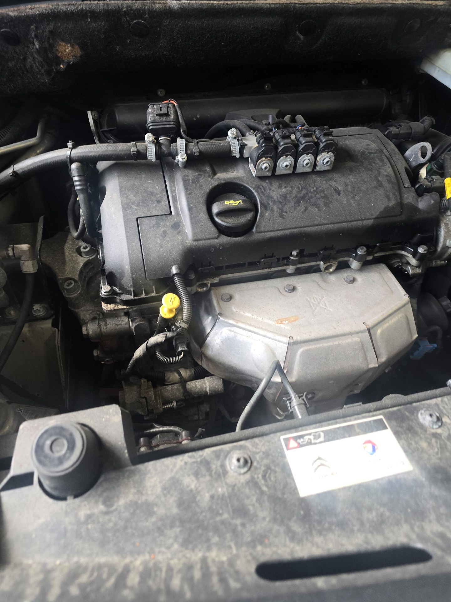 Poziom oleju silnikowego - CITROËN BERLINGO MULTISPACE