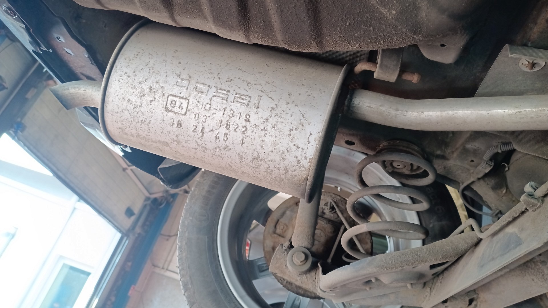 Stan układu wydechowego - NISSAN NOTE