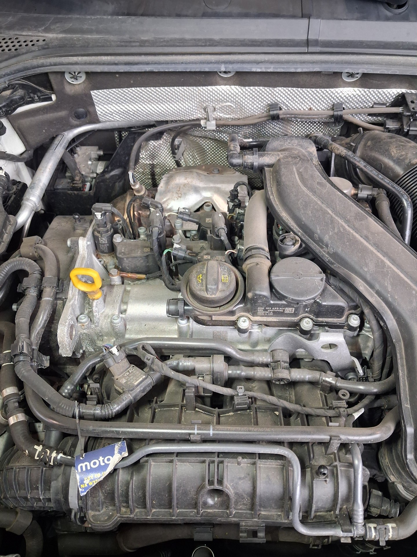 Kontrola szczelności - VW PASSAT B8 Variant