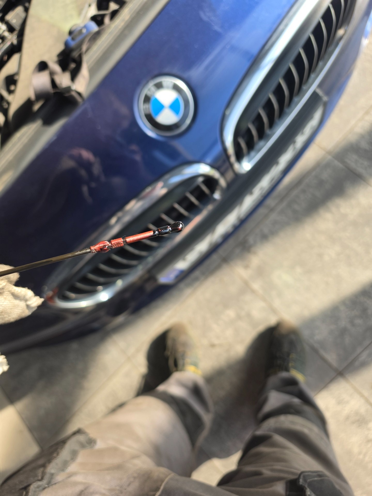 Poziom oleju silnikowego - BMW 2 Active Tourer