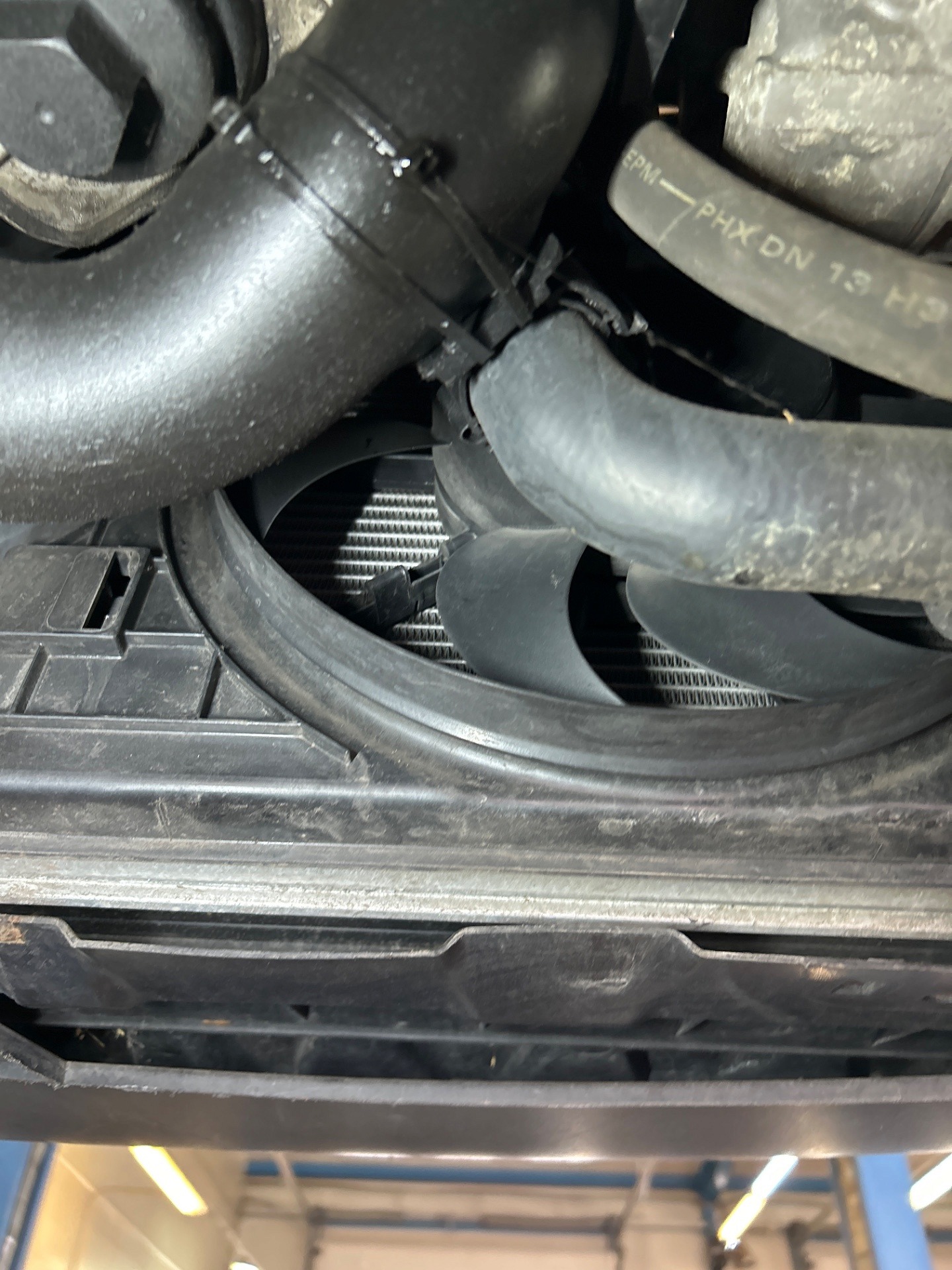 Stan chłodnicy układu chłodzenia - VW TOURAN