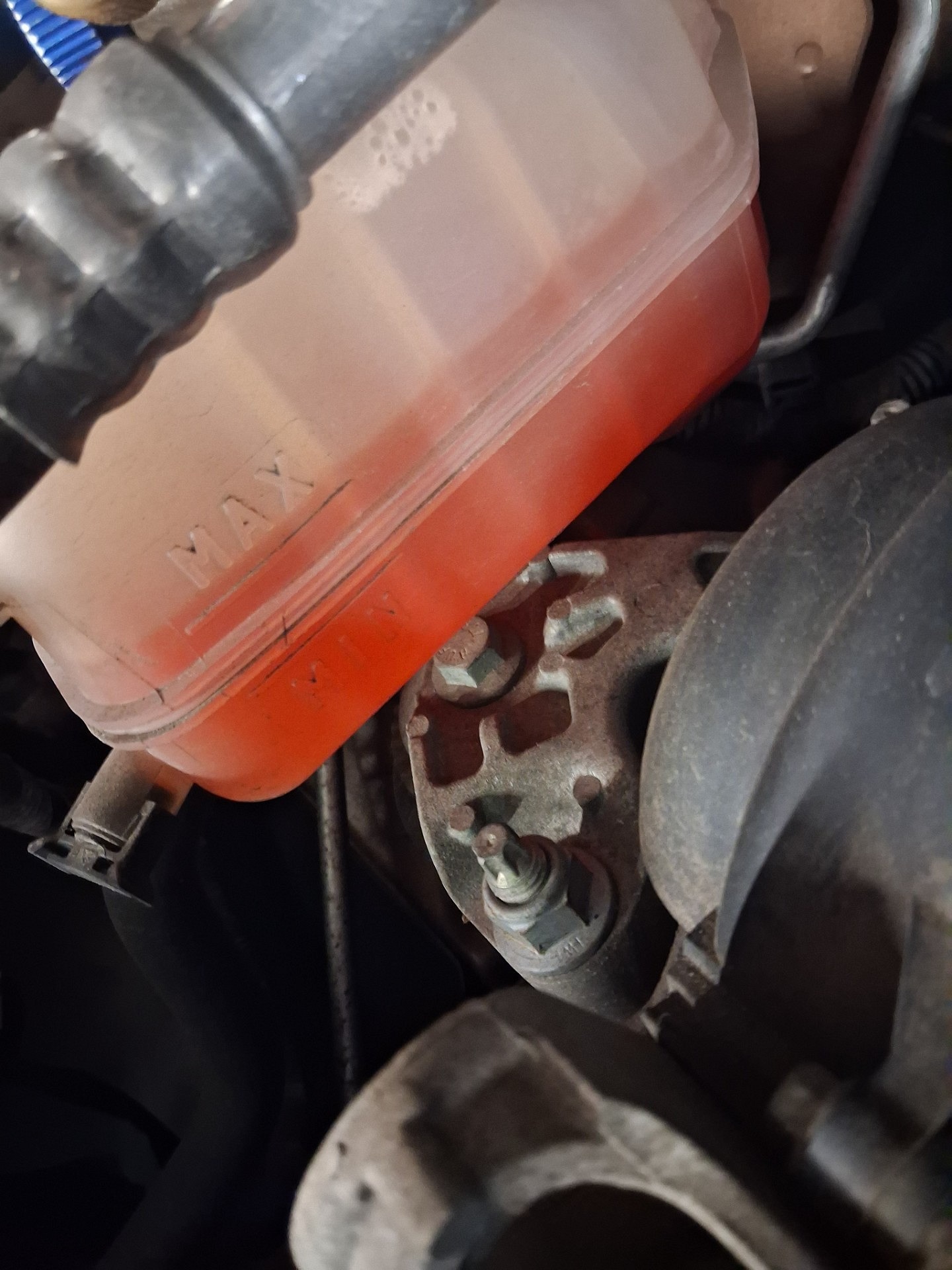 Poziom płynu chłodniczego - FORD B-MAX