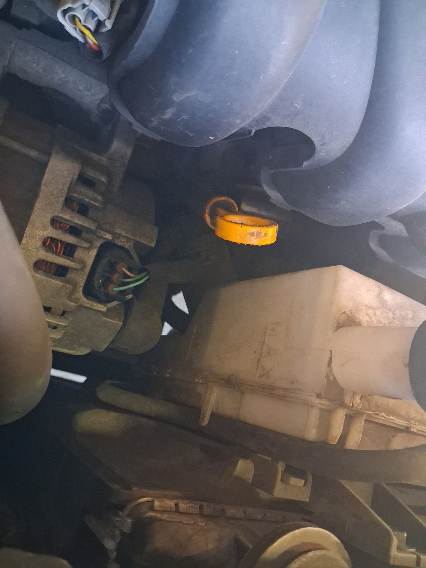 Poziom płynu chłodniczego - NISSAN JUKE