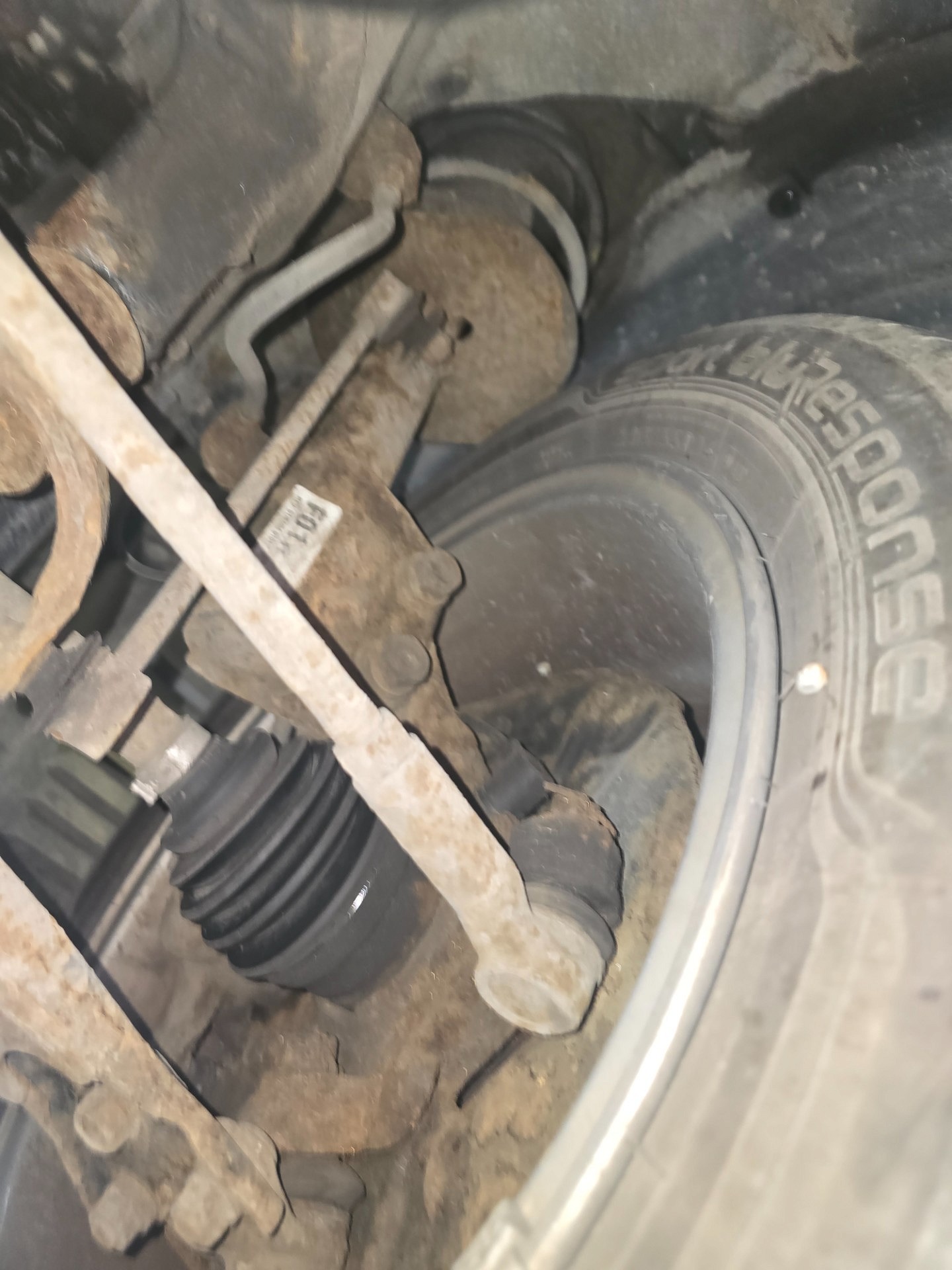 Drążek i końcówka - prawa - TOYOTA AVENSIS