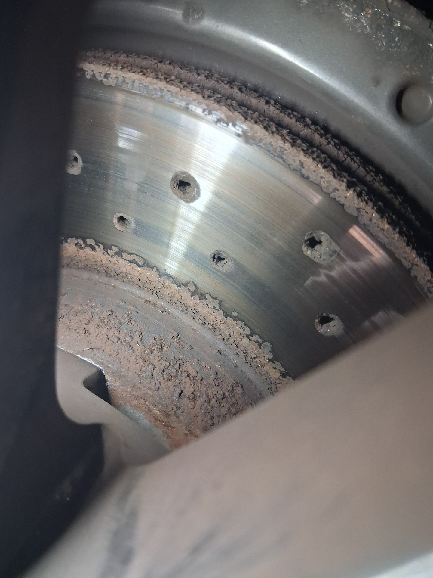 Stan tarcz hamulcowych na przedniej osi - HONDA CIVIC VIII Hatchback