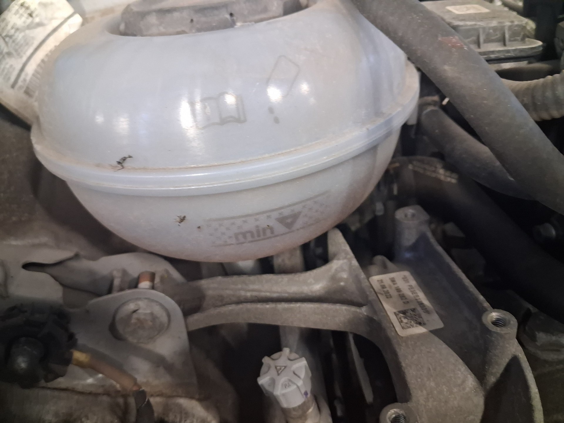 Poziom płynu chłodniczego - VW PASSAT B8 Variant