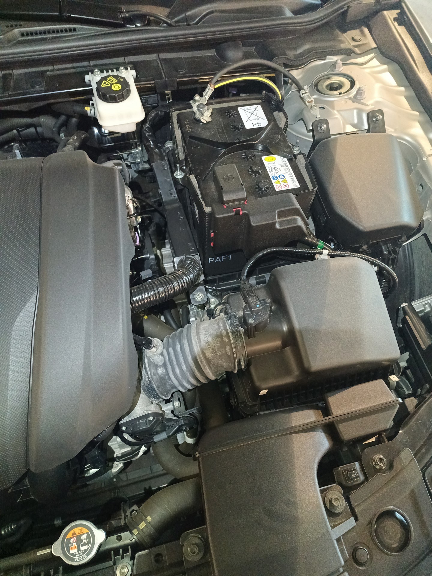 Informacja o wymianie oleju - MAZDA 3 liftback