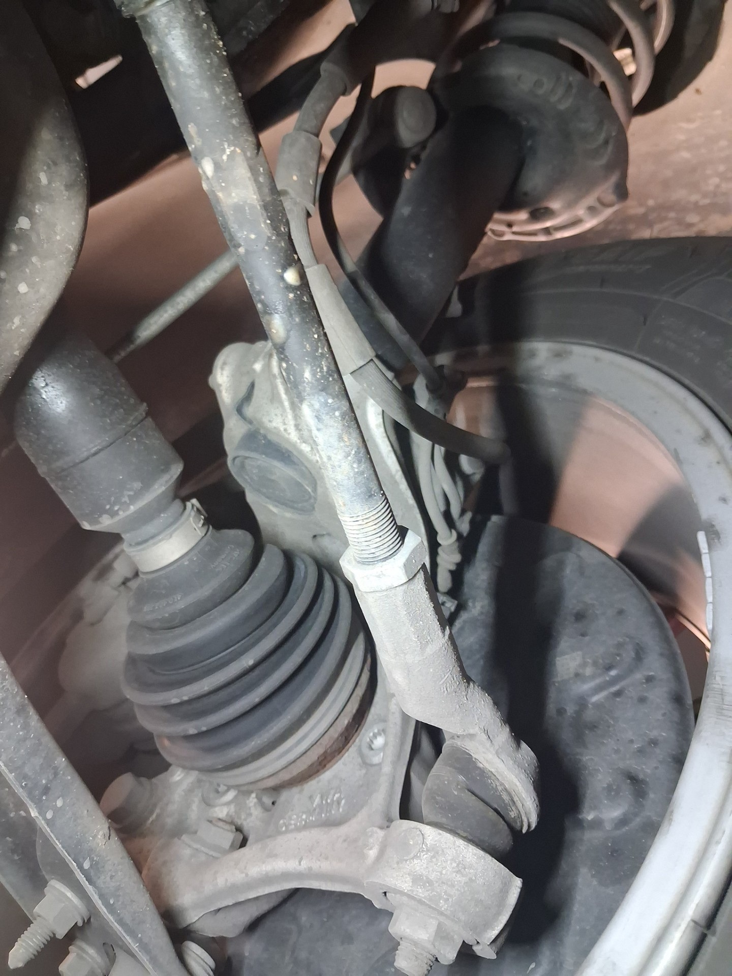 Drążek i końcówka - prawa - VW TIGUAN