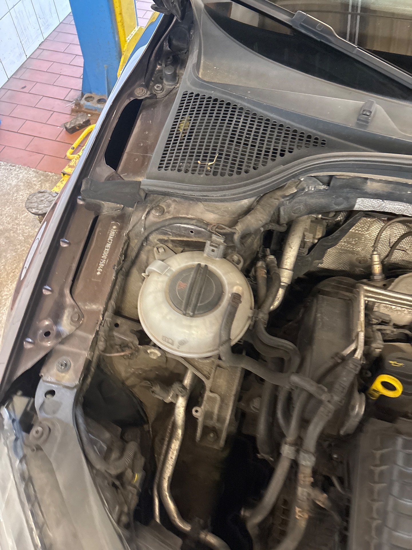 Informacja o wymianie rozrządu - SKODA OCTAVIA III