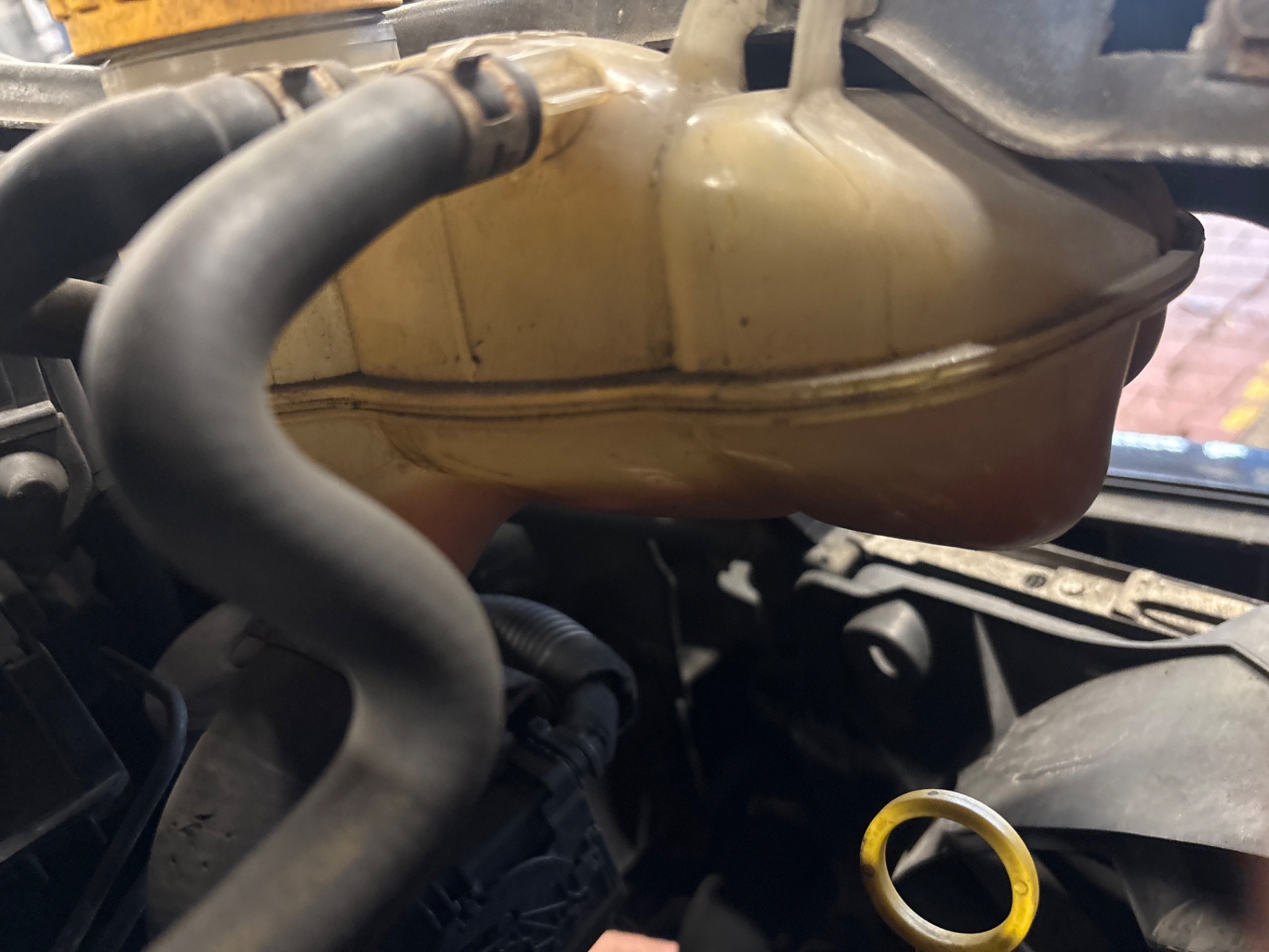 Poziom płynu chłodniczego - OPEL MERIVA A nadwozie wielkoprzestrzenne