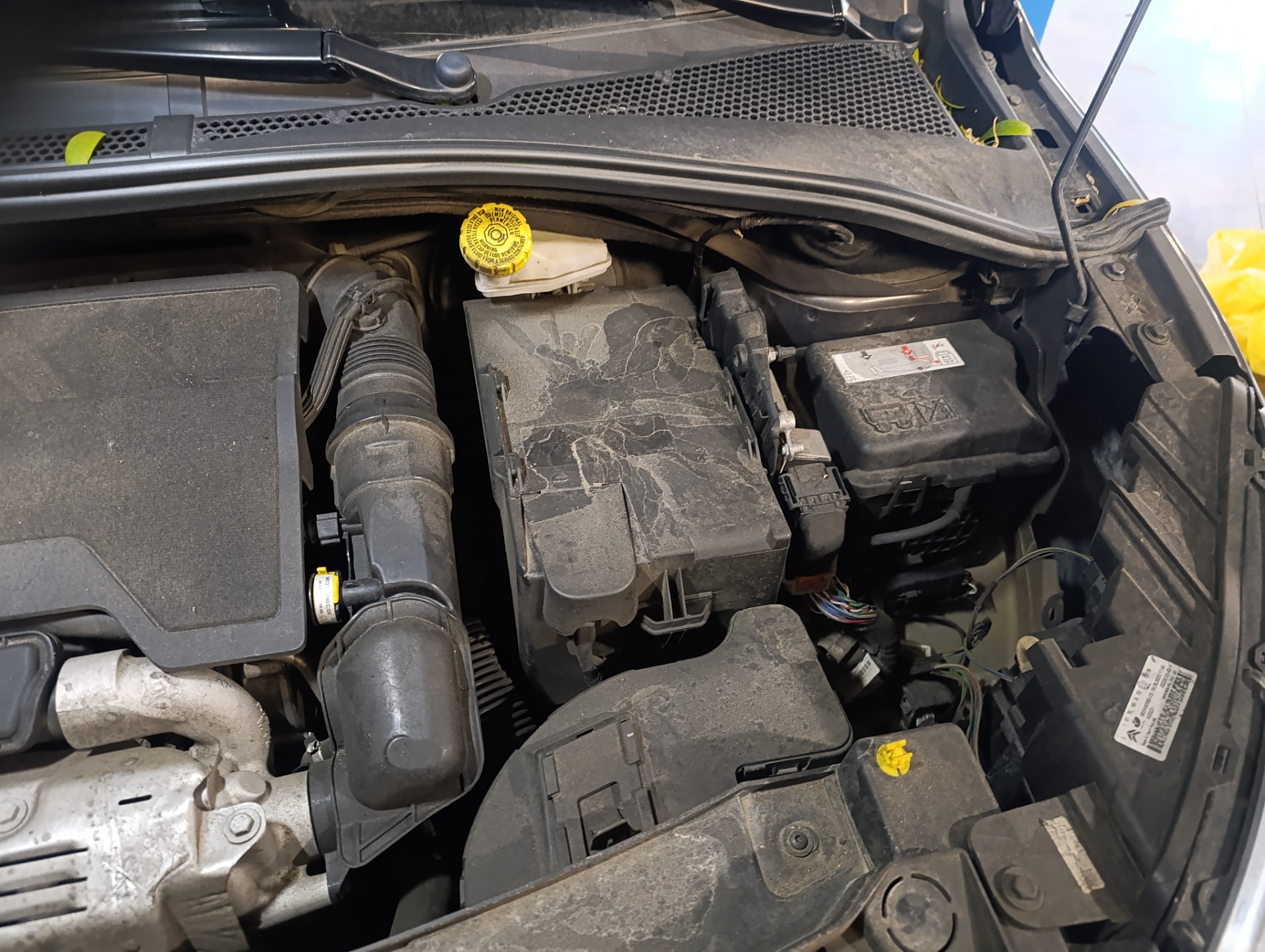 Informacja o wymianie oleju - CITROËN C3 III
