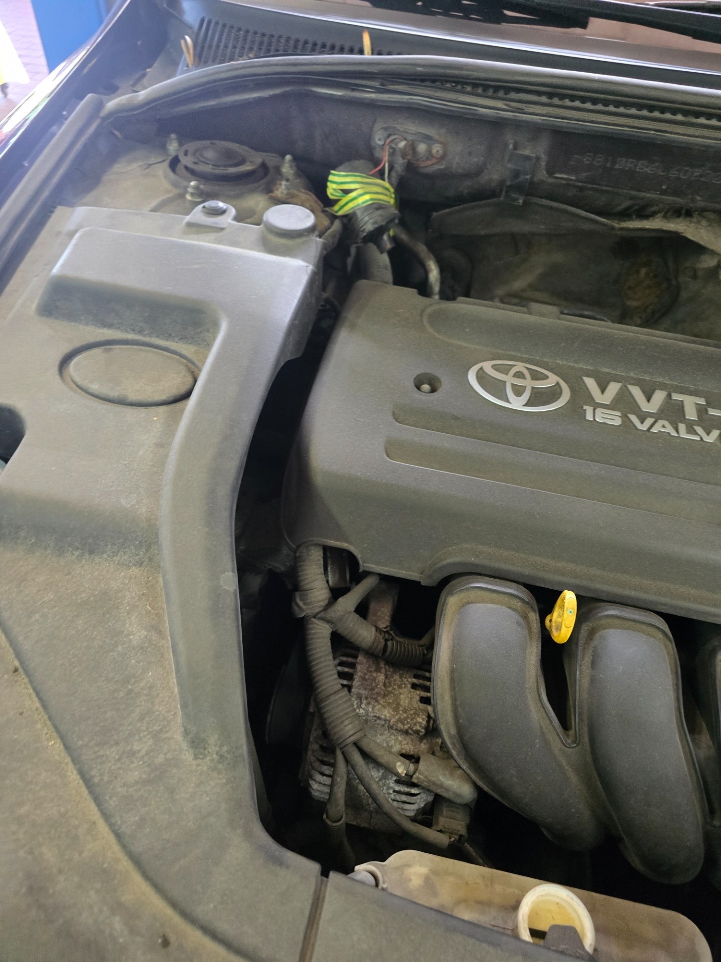 Informacja o wymianie rozrządu - TOYOTA AVENSIS